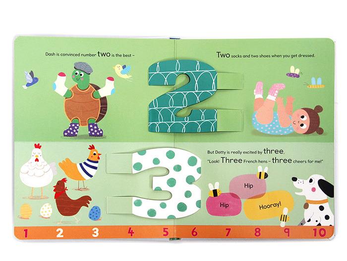 Numbers Board book for kids
