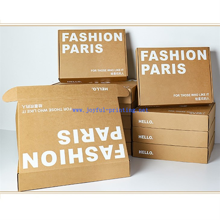 Airplane Box Kraft Paper Clothing Scarf